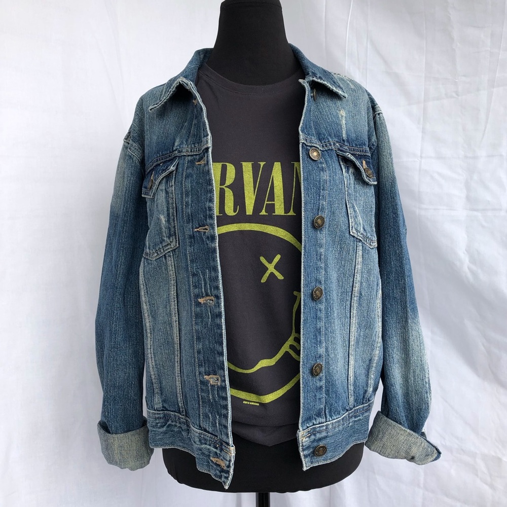 F21 | Relaxed Fit Denim Jacket